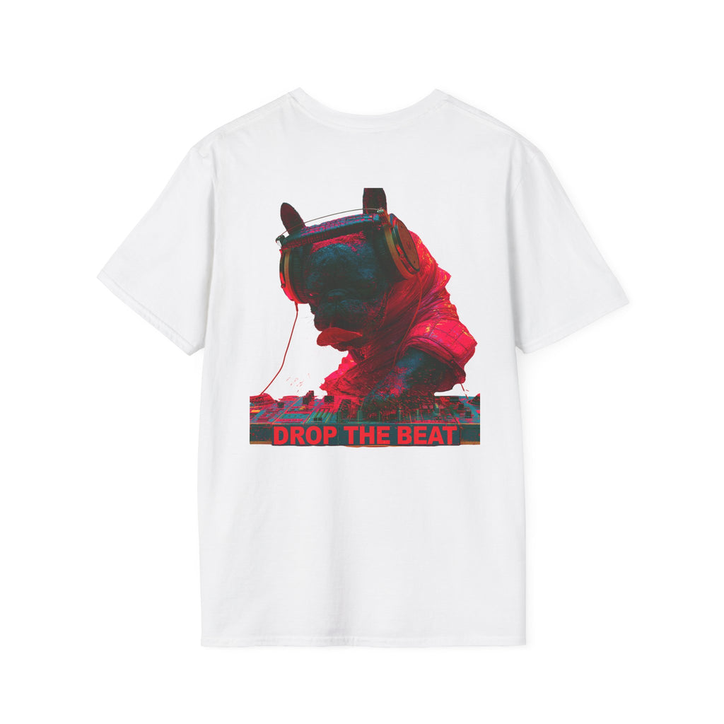 Frenchie Beats T-Shirt – DJ French Bulldog Music Festival Graphic Tee