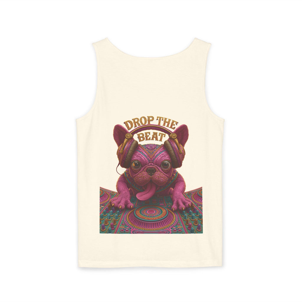 French Bulldog DJ Tank Top – EDM Music Festival Shirt for Dog Lovers | TankPaw™