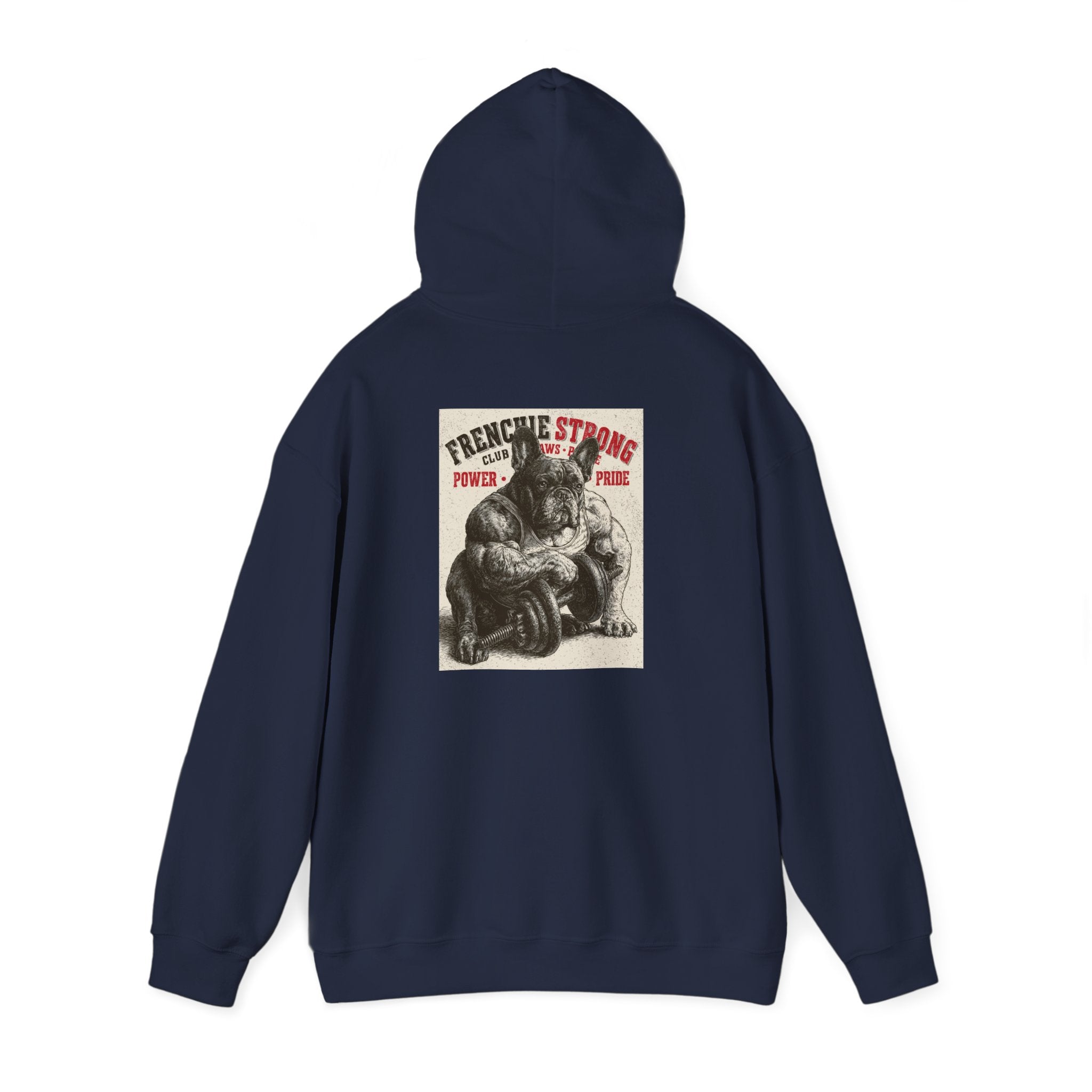 Frenchie Dad Hoodie – Premium French Bulldog Pullover Sweatshirt by TankPaw®