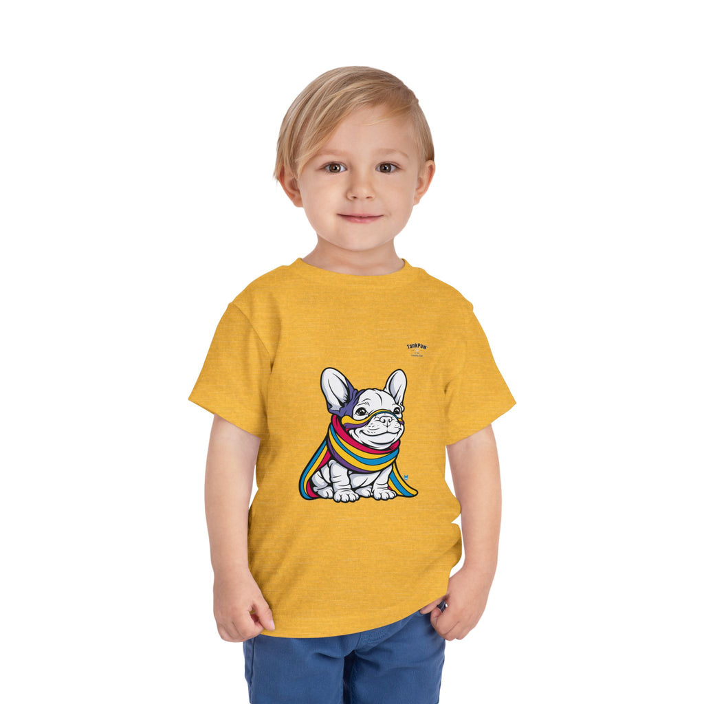 Toddler French Bulldog T-Shirt – Cute Frenchie Graphic Tee for Little Dog Lovers