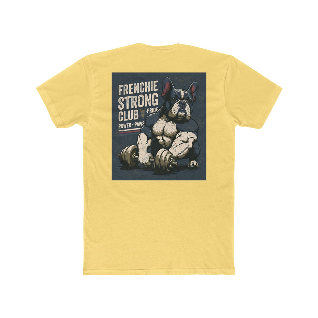 Muscular French Bulldog Graphic T-Shirt | TankPaw™ Gym Collection