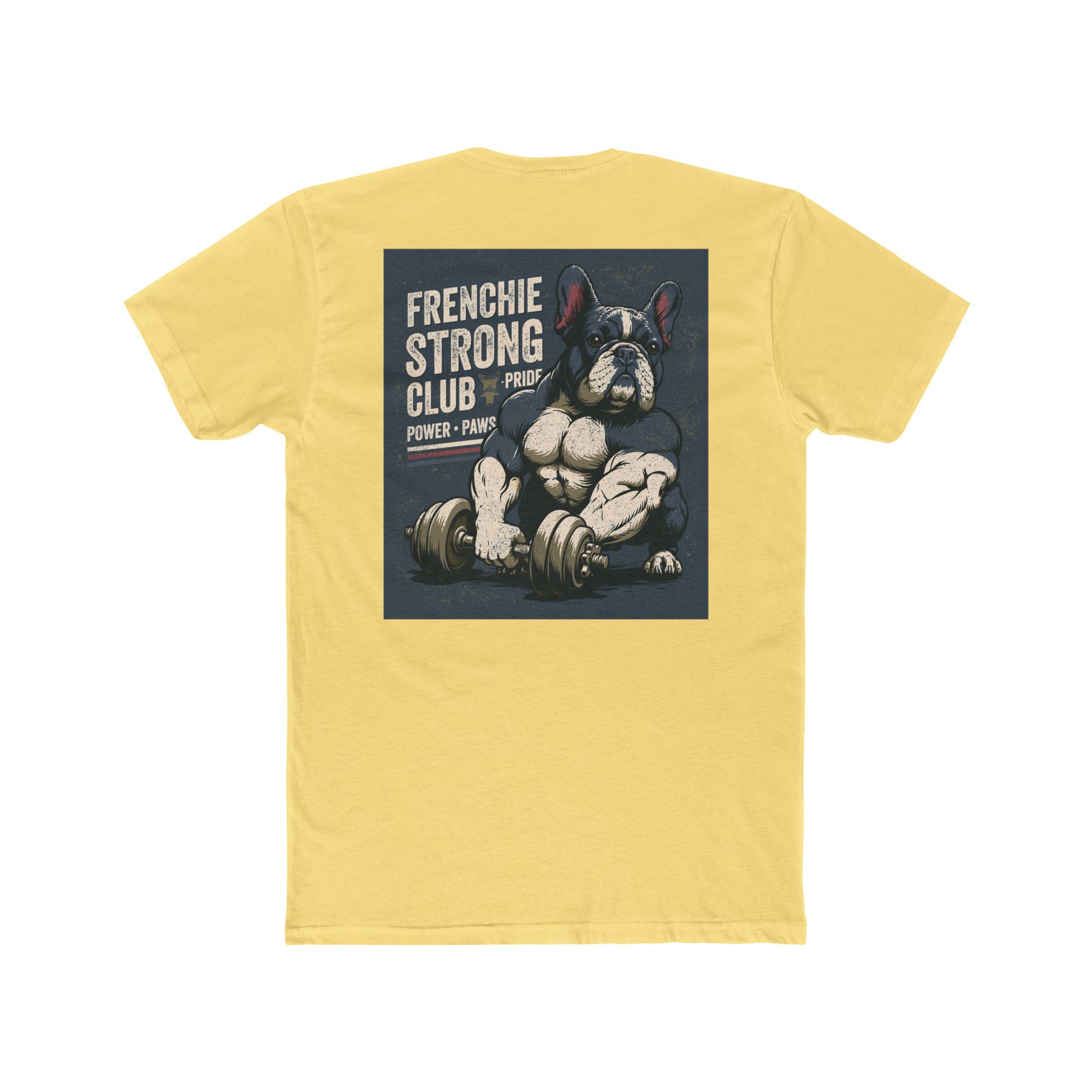 Muscular French Bulldog Graphic T-Shirt | TankPaw™ Gym Collection