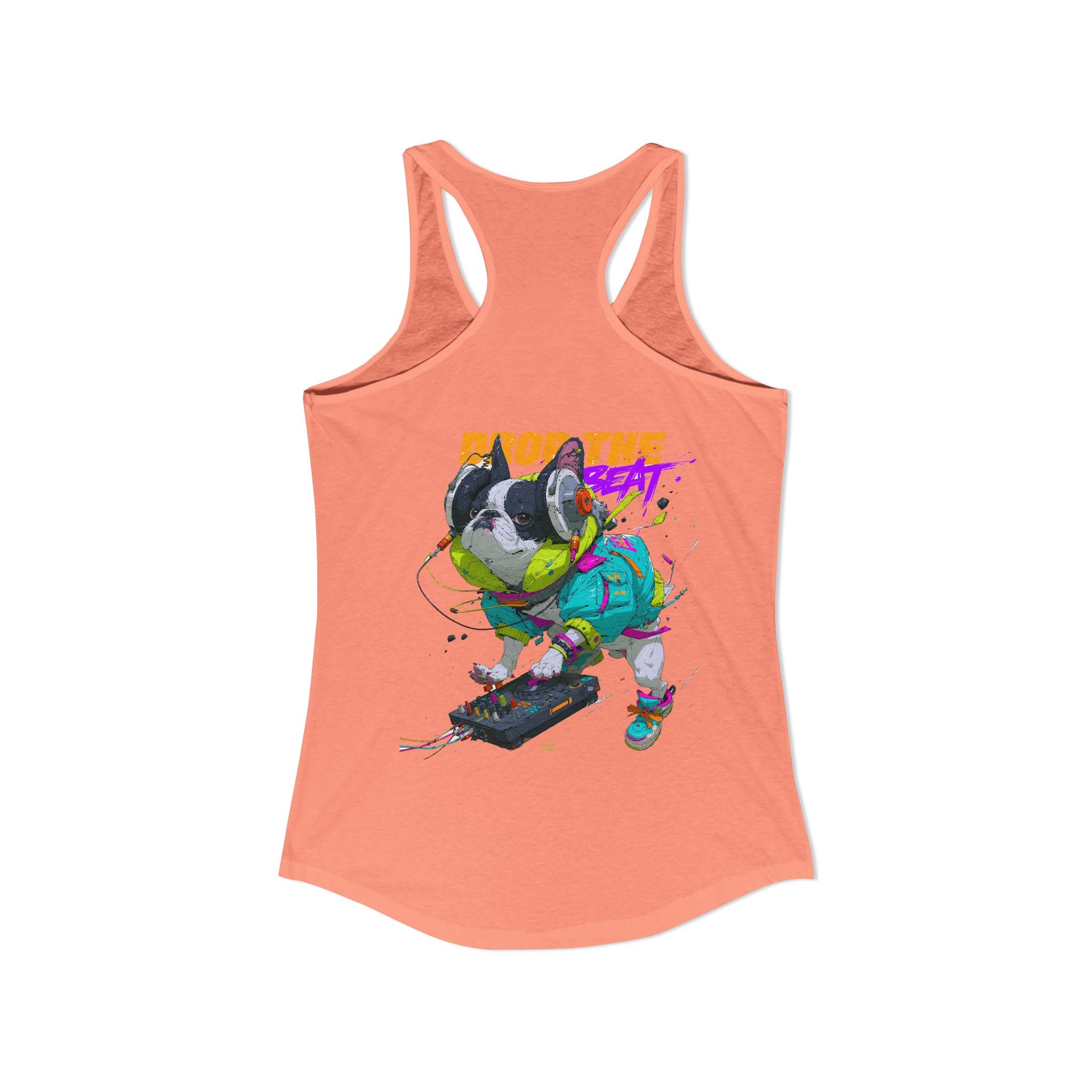 Women's French Bulldog Tank Top – Cute Frenchie Sleeveless Shirt for Dog Lovers