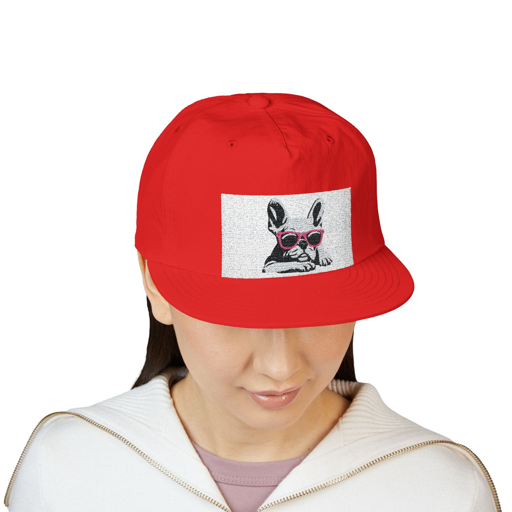 Surf Cap —French Bulldog Mom Hat – Embroidered Baseball Cap for Frenchie Lovers