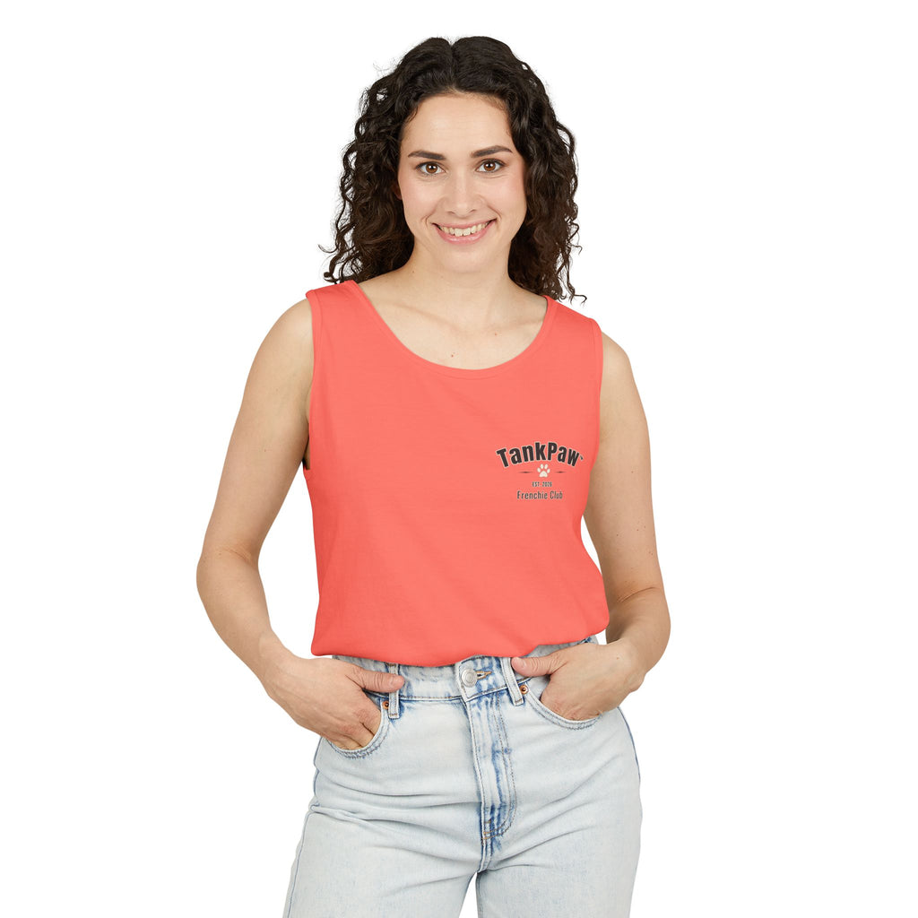 French Bulldog DJ Tank Top – EDM Music Festival Shirt for Dog Lovers | TankPaw™
