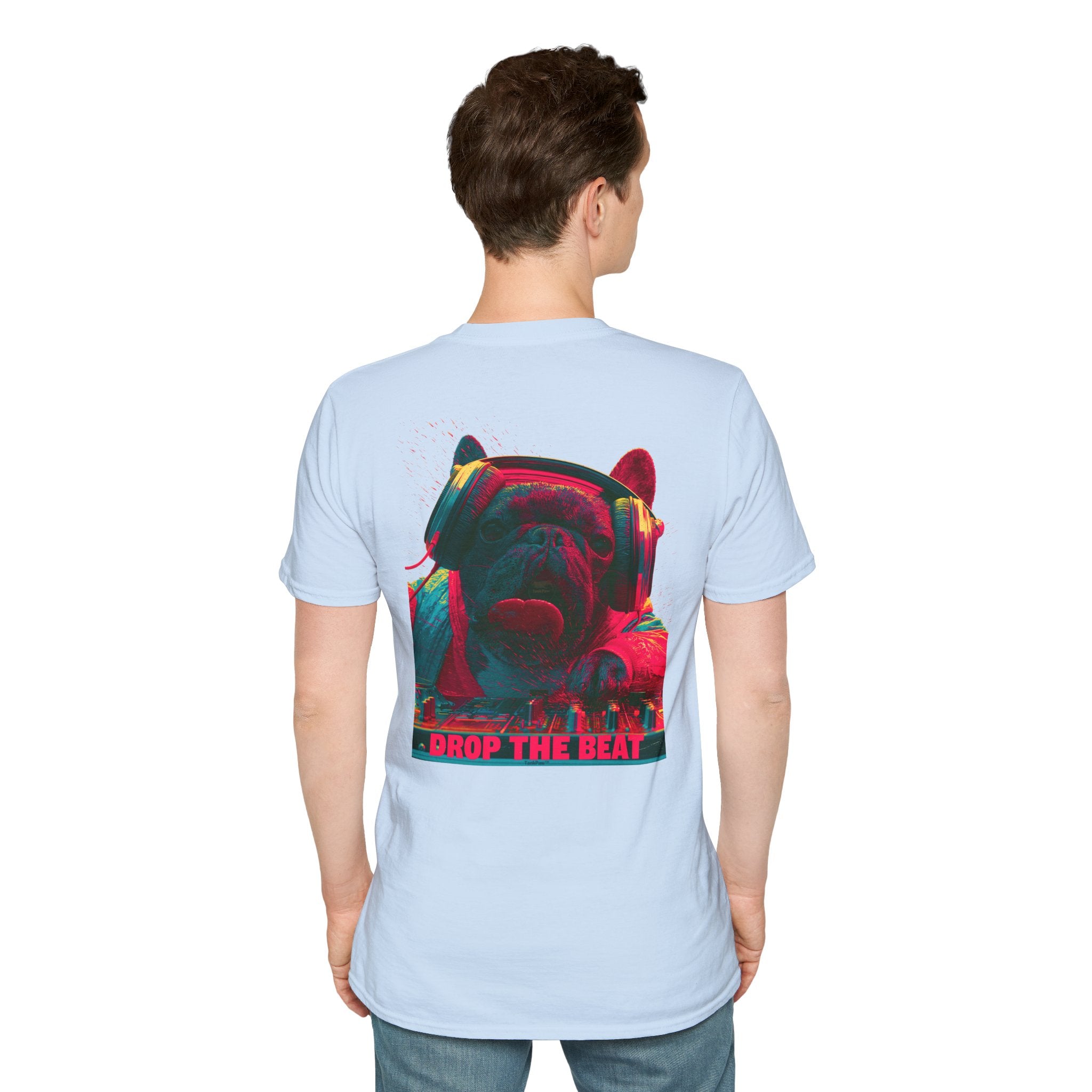 DJ French Bulldog T-Shirt – EDM Music Festival Shirt for Frenchie Lovers