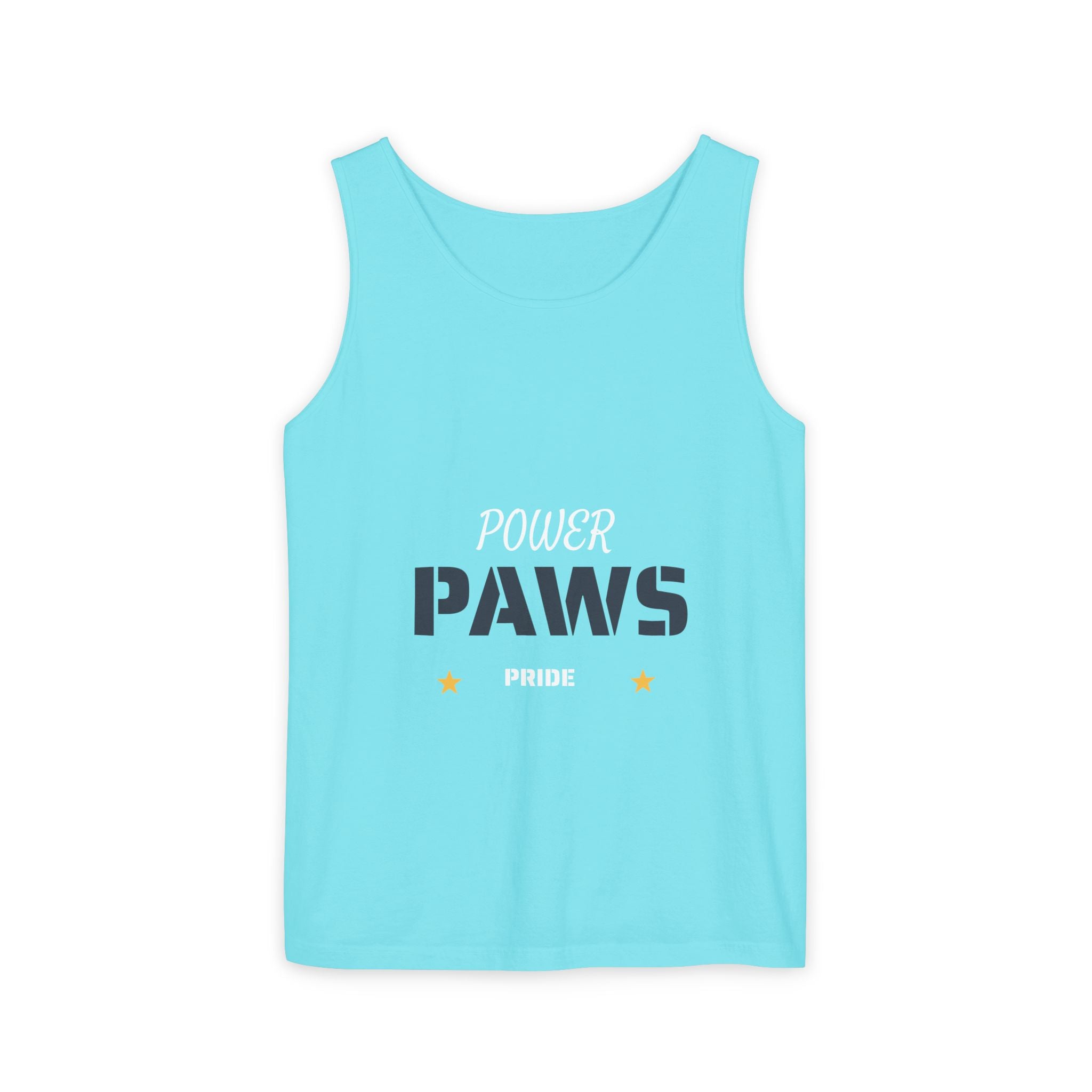 Power Paws Tank Top — "Frenchie Strong" Graphic Dog Fitness Tank
