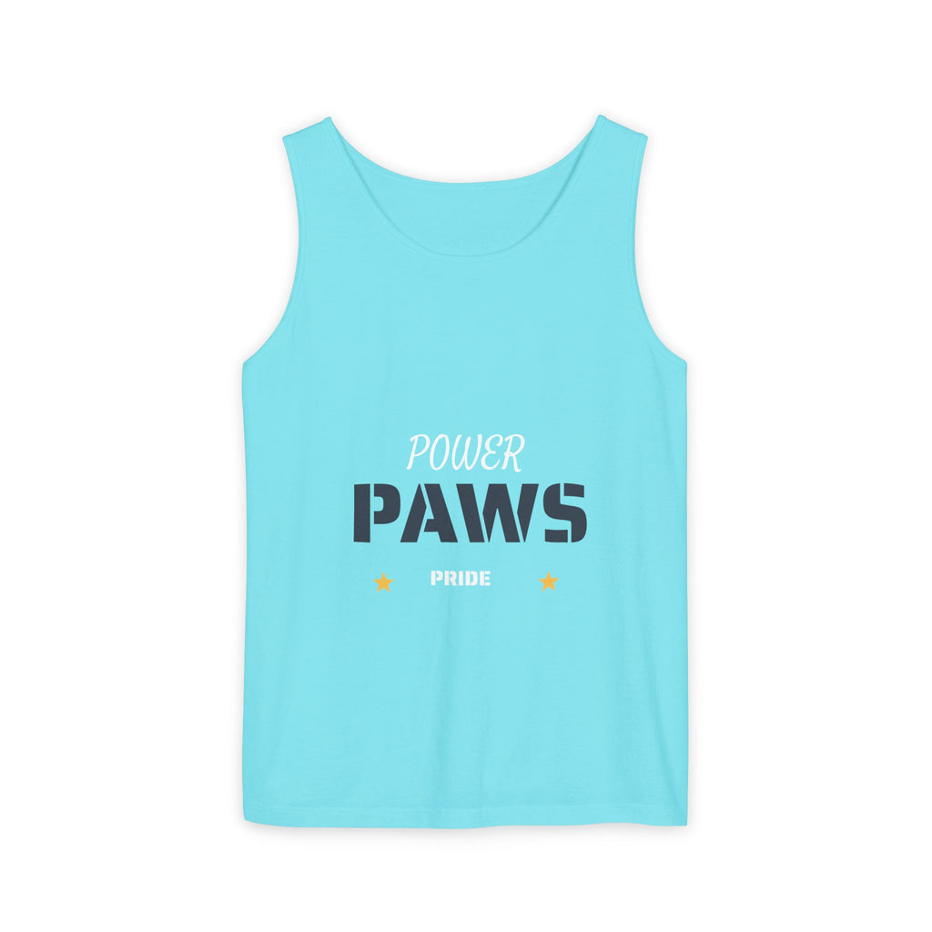 Power Paws Tank Top — "Frenchie Strong" Graphic Dog Fitness Tank
