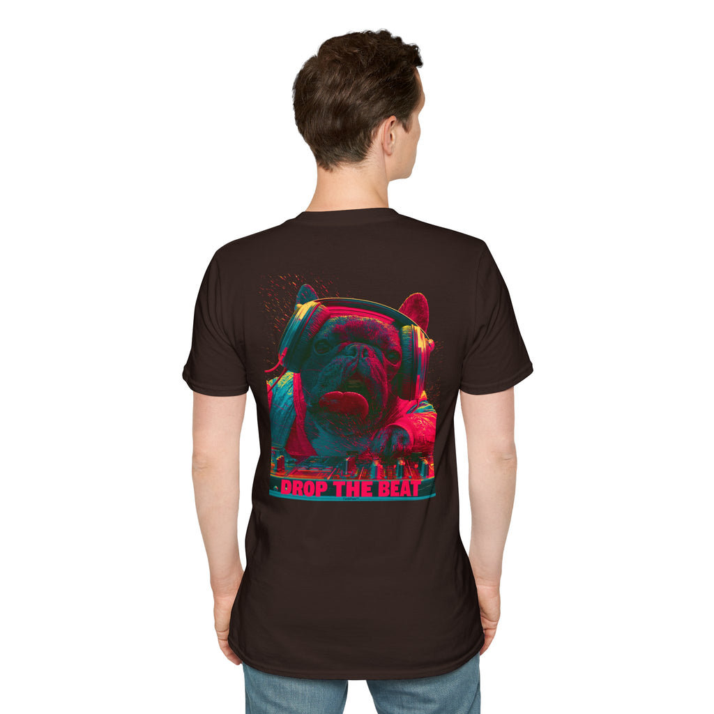 DJ French Bulldog T-Shirt – EDM Music Festival Shirt for Frenchie Lovers