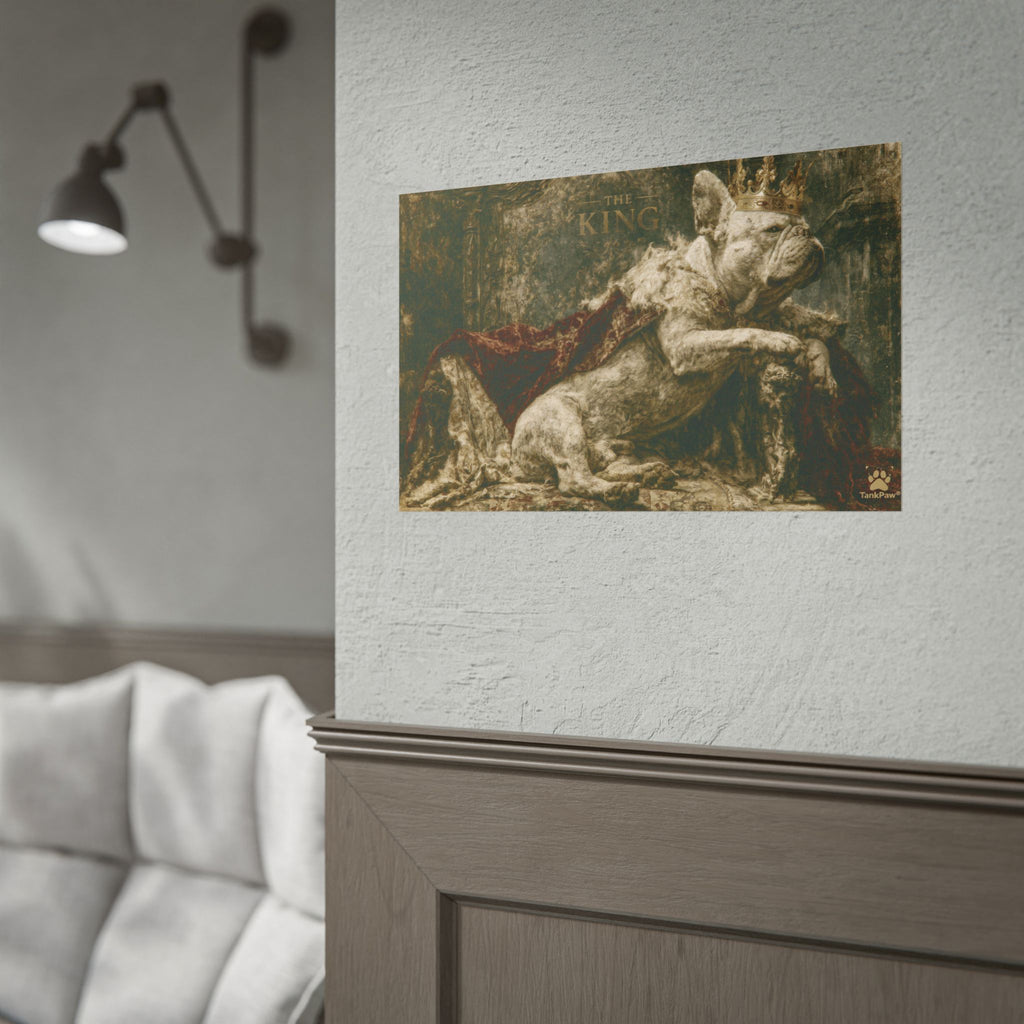 TankPaw® French Bulldog Wall Art Poster – Premium Vintage Frenchie Decor