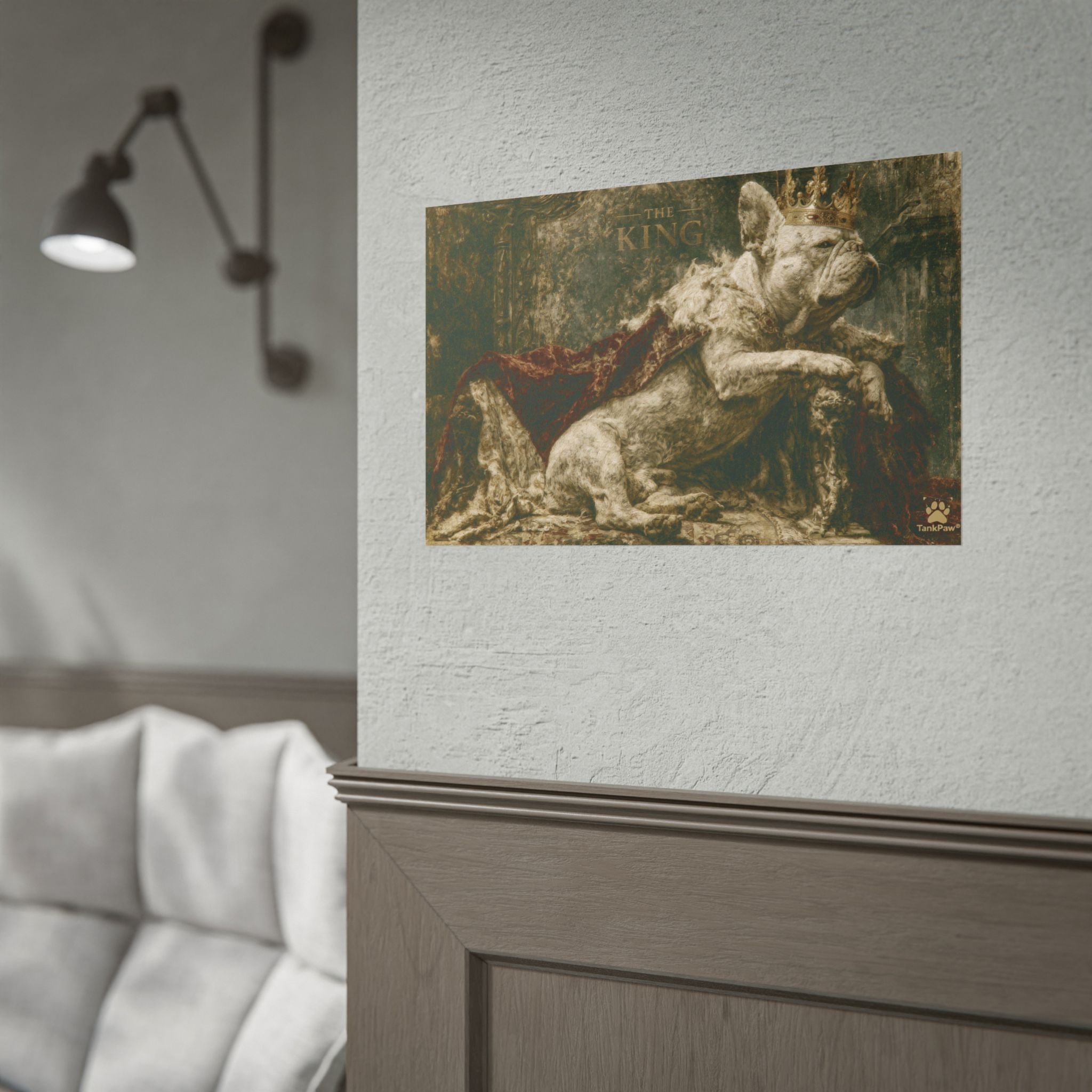 TankPaw® French Bulldog Wall Art Poster – Premium Vintage Frenchie Decor