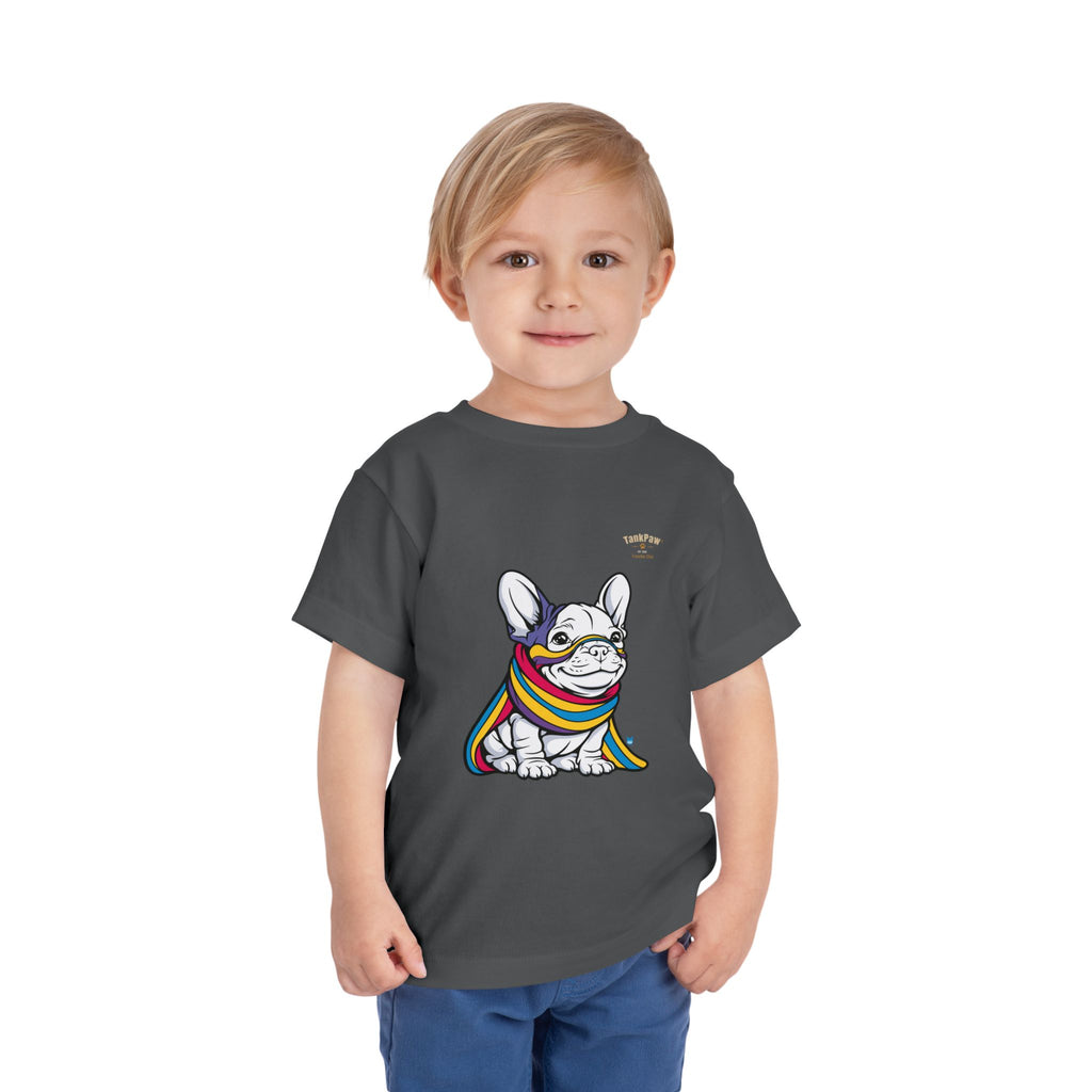 Toddler French Bulldog T-Shirt – Cute Frenchie Graphic Tee for Little Dog Lovers