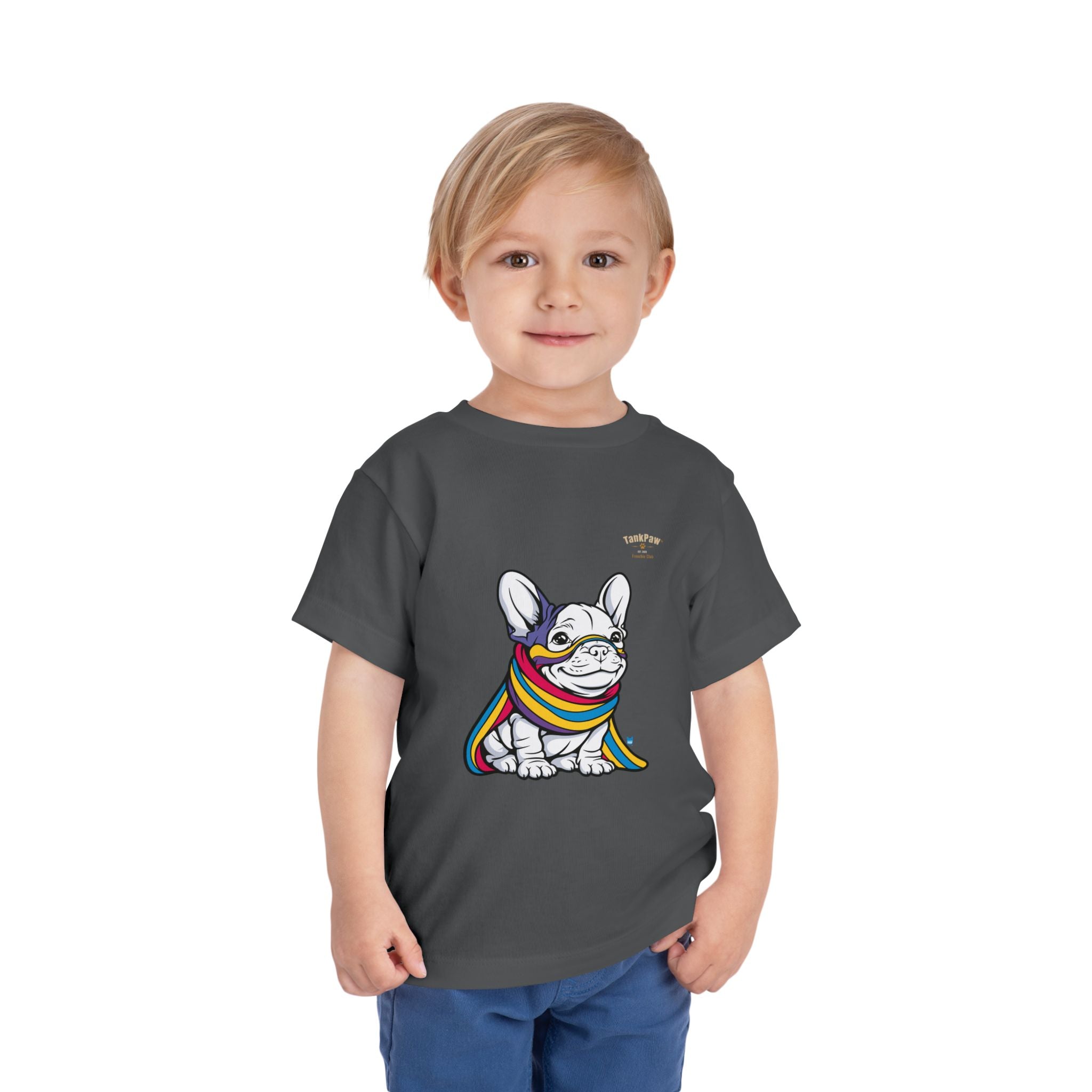 Toddler French Bulldog T-Shirt – Cute Frenchie Graphic Tee for Little Dog Lovers