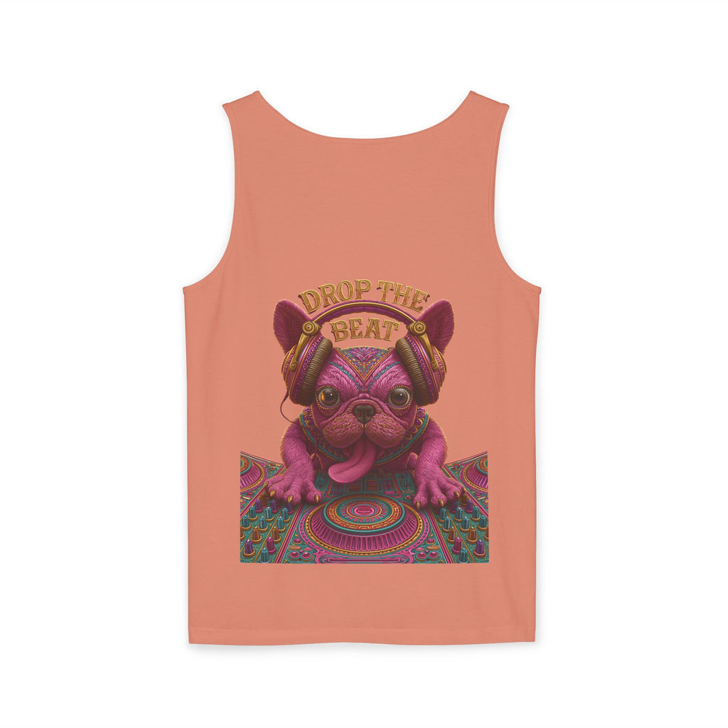 French Bulldog DJ Tank Top – EDM Music Festival Shirt for Dog Lovers | TankPaw™