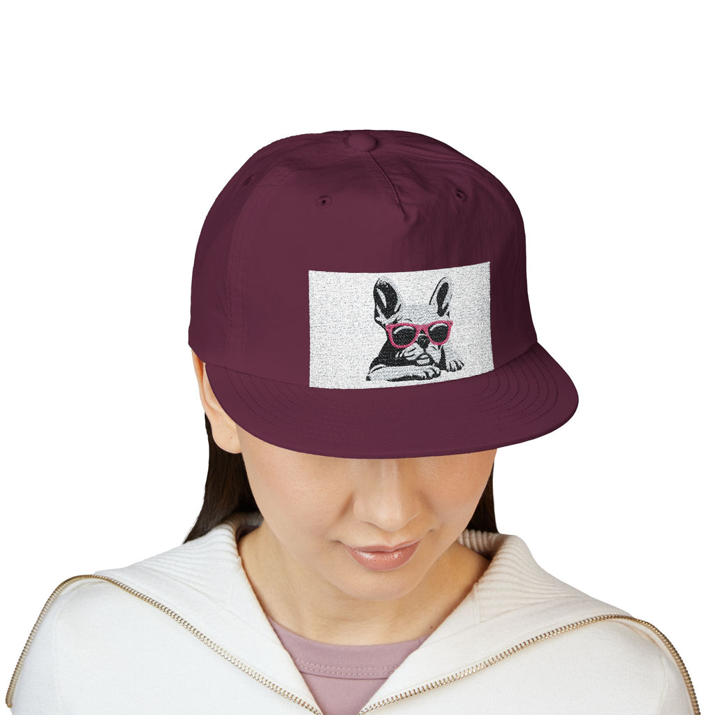 Surf Cap —French Bulldog Mom Hat – Embroidered Baseball Cap for Frenchie Lovers