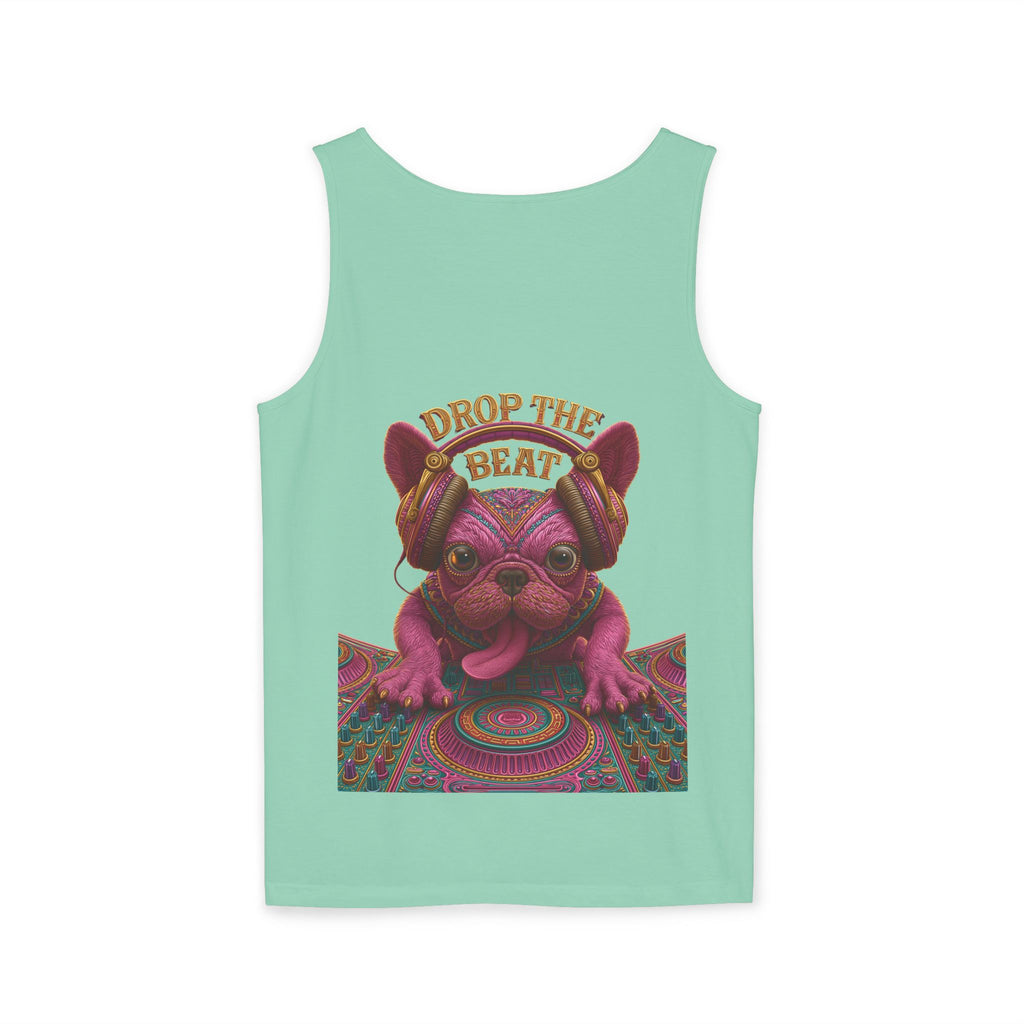 French Bulldog DJ Tank Top – EDM Music Festival Shirt for Dog Lovers | TankPaw™