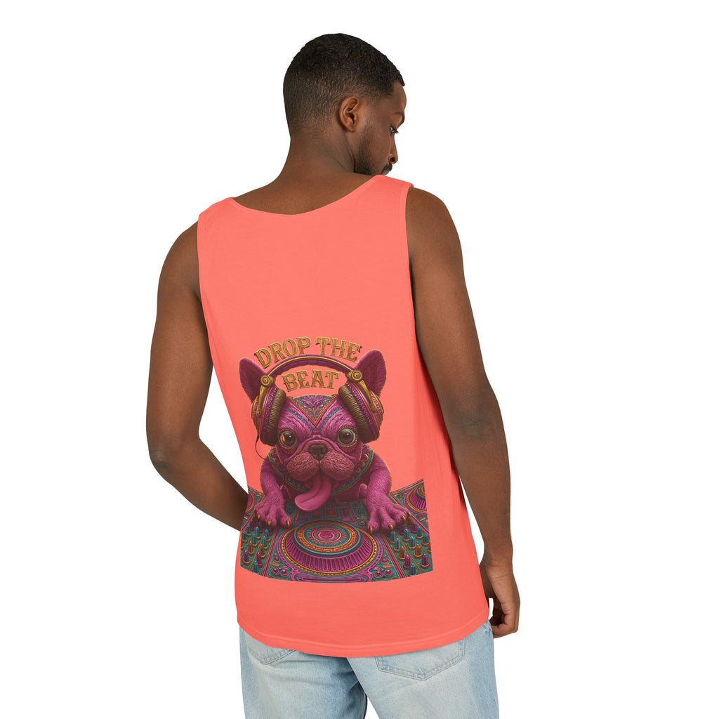 French Bulldog DJ Tank Top – EDM Music Festival Shirt for Dog Lovers | TankPaw™