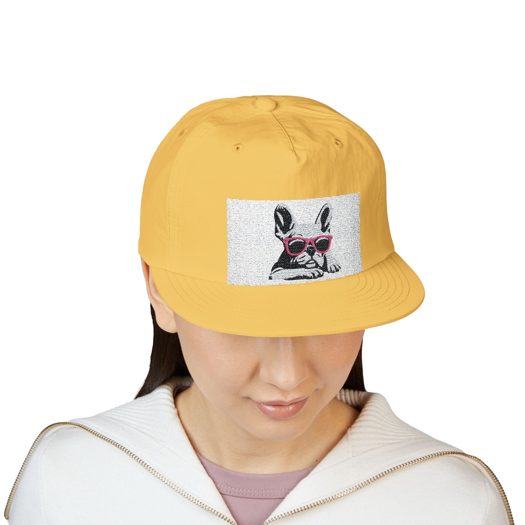 Surf Cap —French Bulldog Mom Hat – Embroidered Baseball Cap for Frenchie Lovers