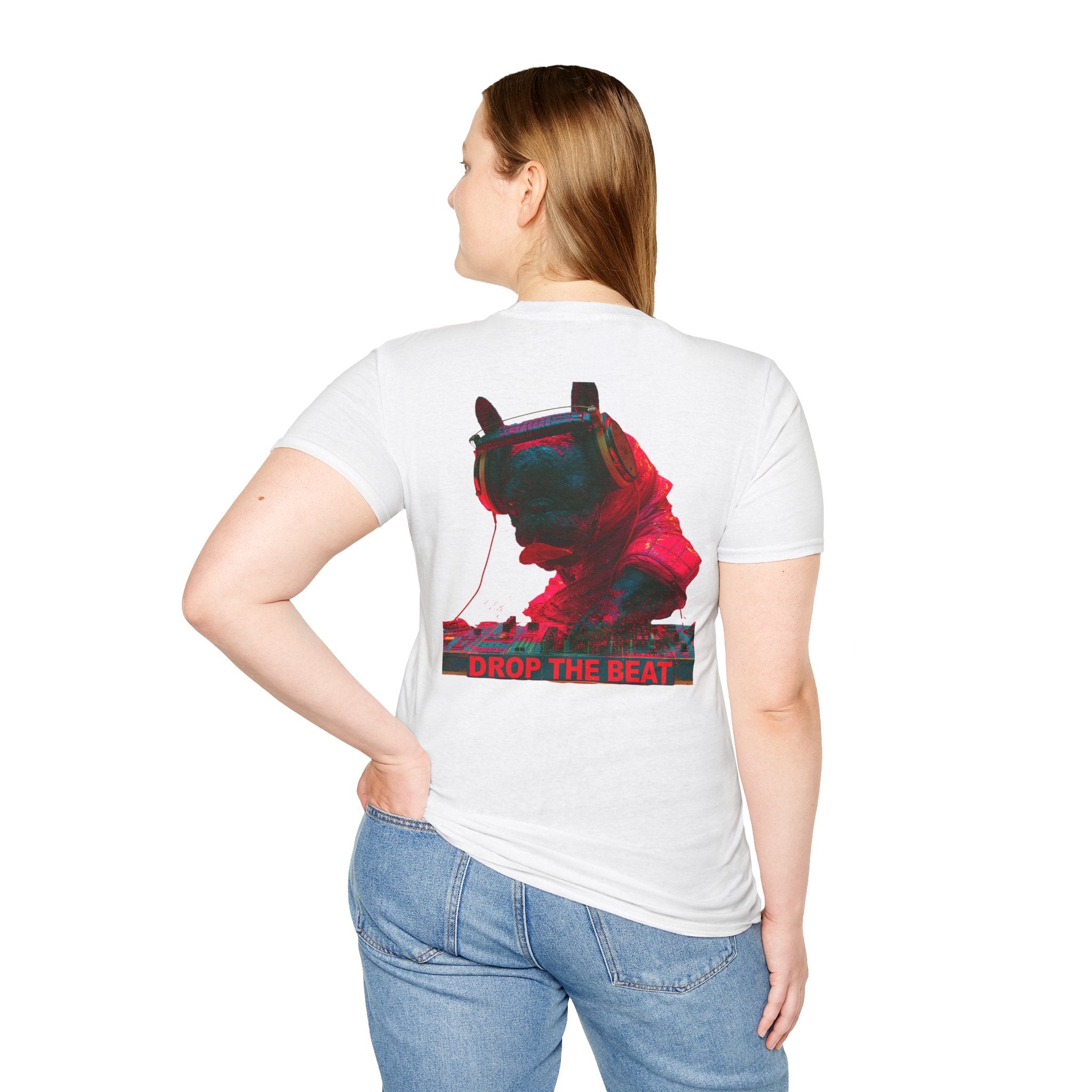 Frenchie Beats T-Shirt – DJ French Bulldog Music Festival Graphic Tee