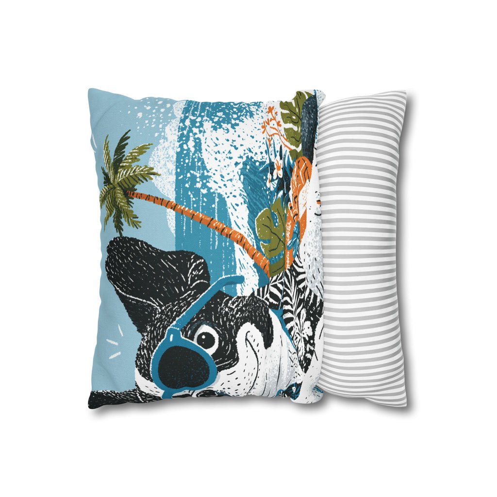 French Bulldog Throw Pillow – Cute Frenchie Decorative Cushion for Dog Lovers