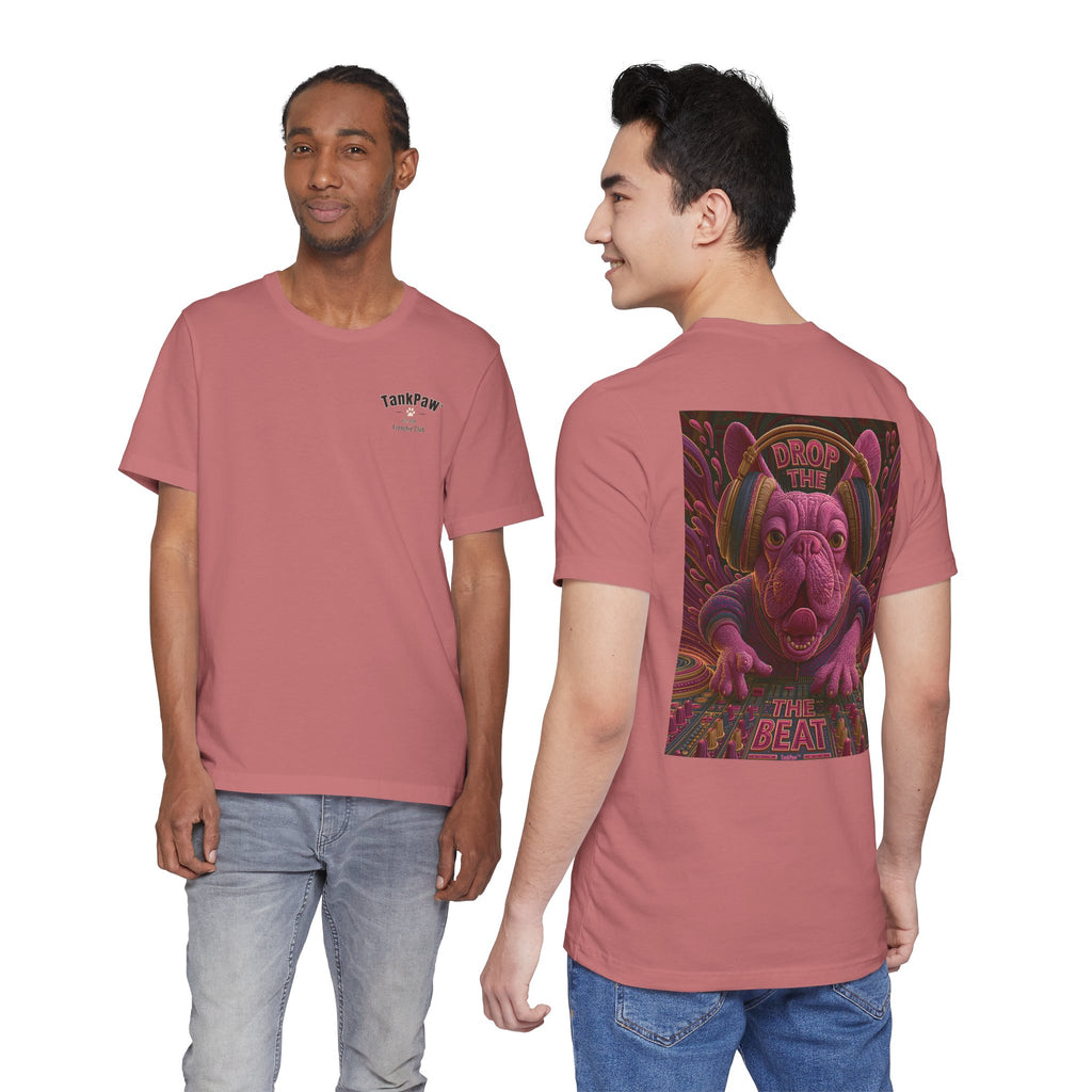 Electric French Bulldog T-Shirt – Neon DJ Dog Shirt for Music Lovers