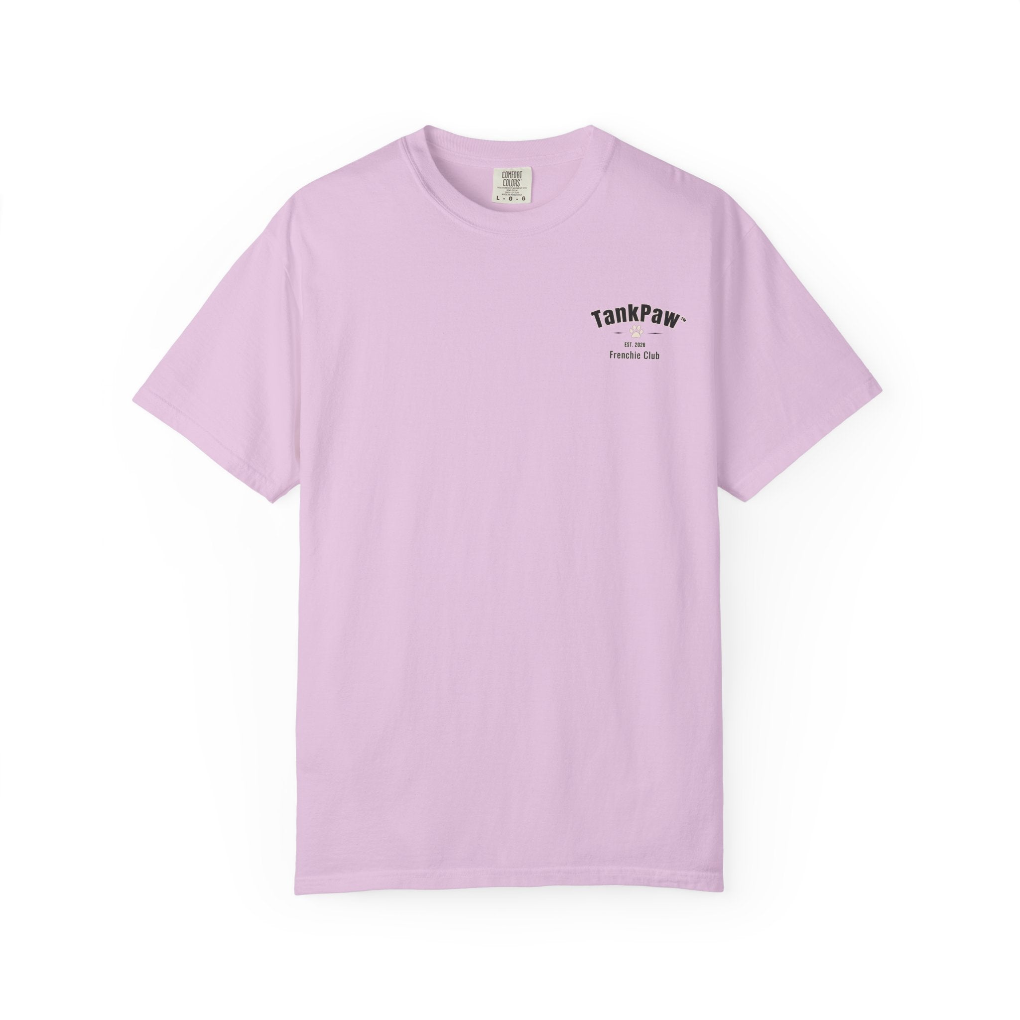 Frenchie Strong Club T‑Shirt — French Bulldog Weightlifting Graphic Tee