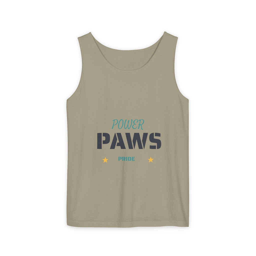 Power Paws Tank Top — "Frenchie Strong" Graphic Dog Fitness Tank