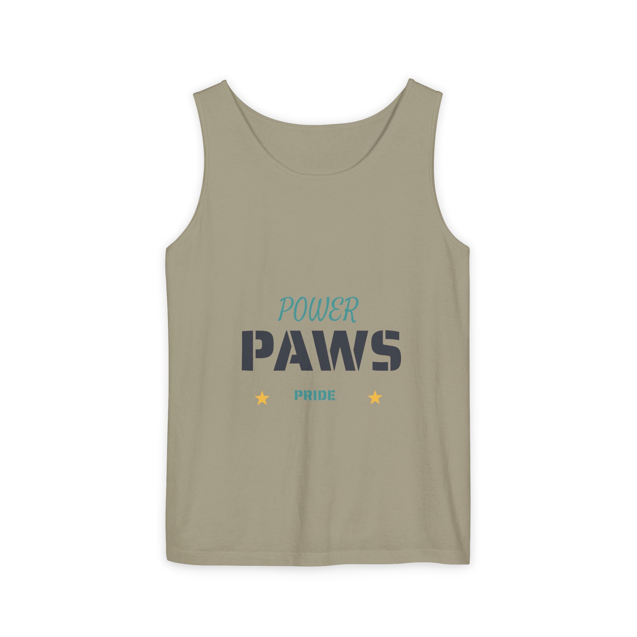 Power Paws Tank Top — "Frenchie Strong" Graphic Dog Fitness Tank