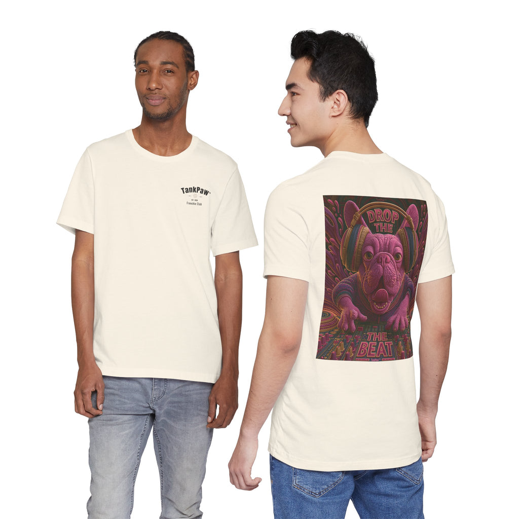 Electric French Bulldog T-Shirt – Neon DJ Dog Shirt for Music Lovers