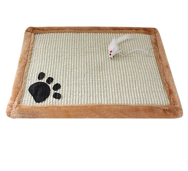 Cat scratching pad for indoor cats claw care