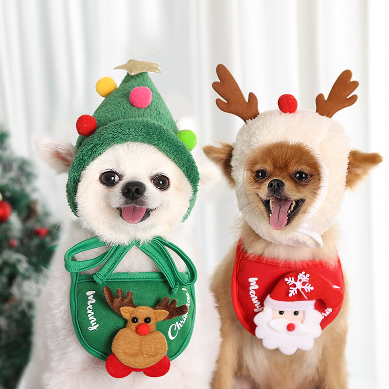 Christmas pet costume outfit for dogs and cats holiday celebration