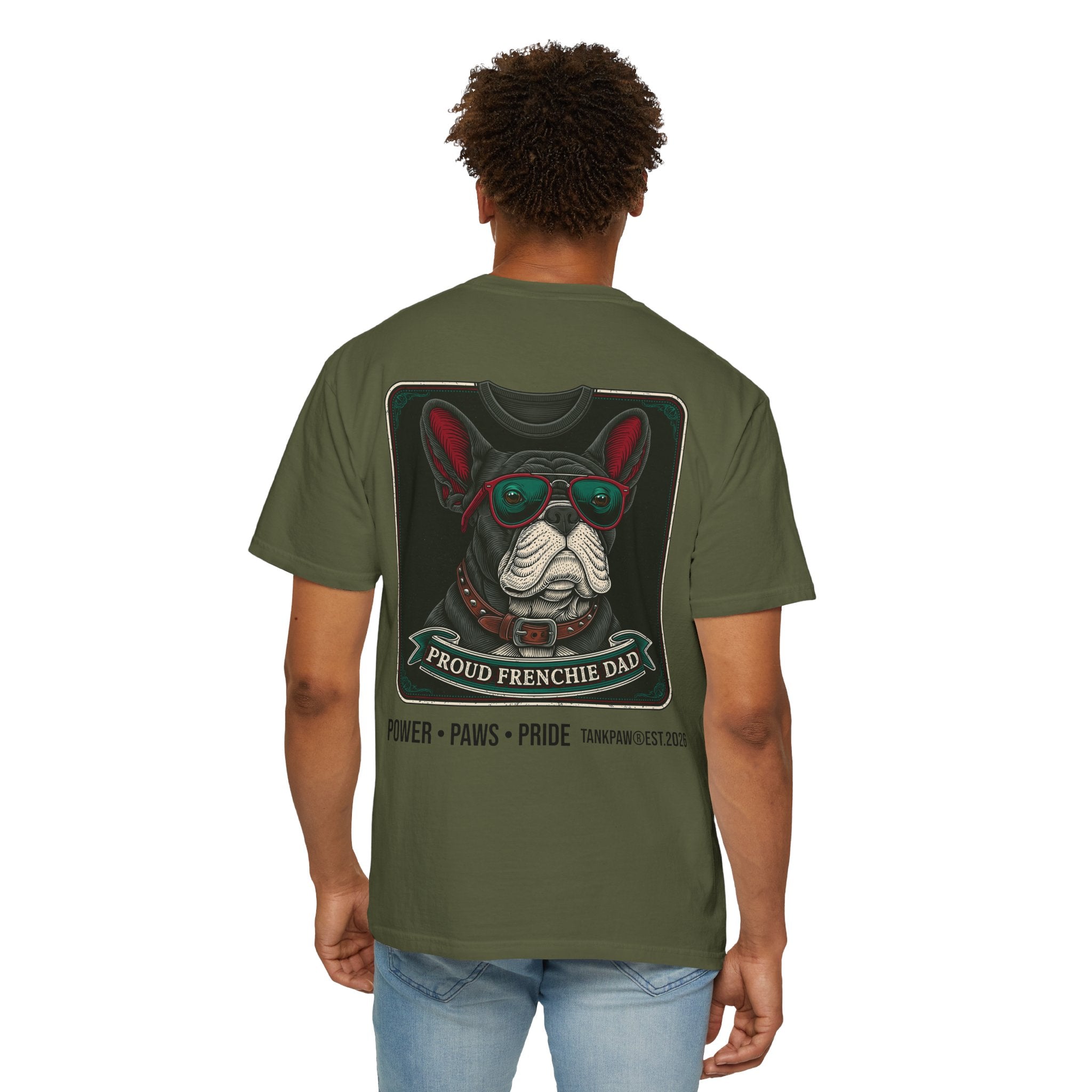 French Bulldog Dad Tee | Premium Graphic Shirt for Proud Frenchie Owners