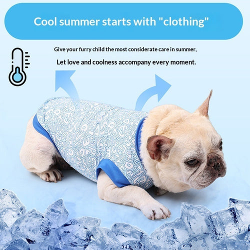 Cooling dog vest for hot weather lightweight evaporative cooling vest for small and medium dogs