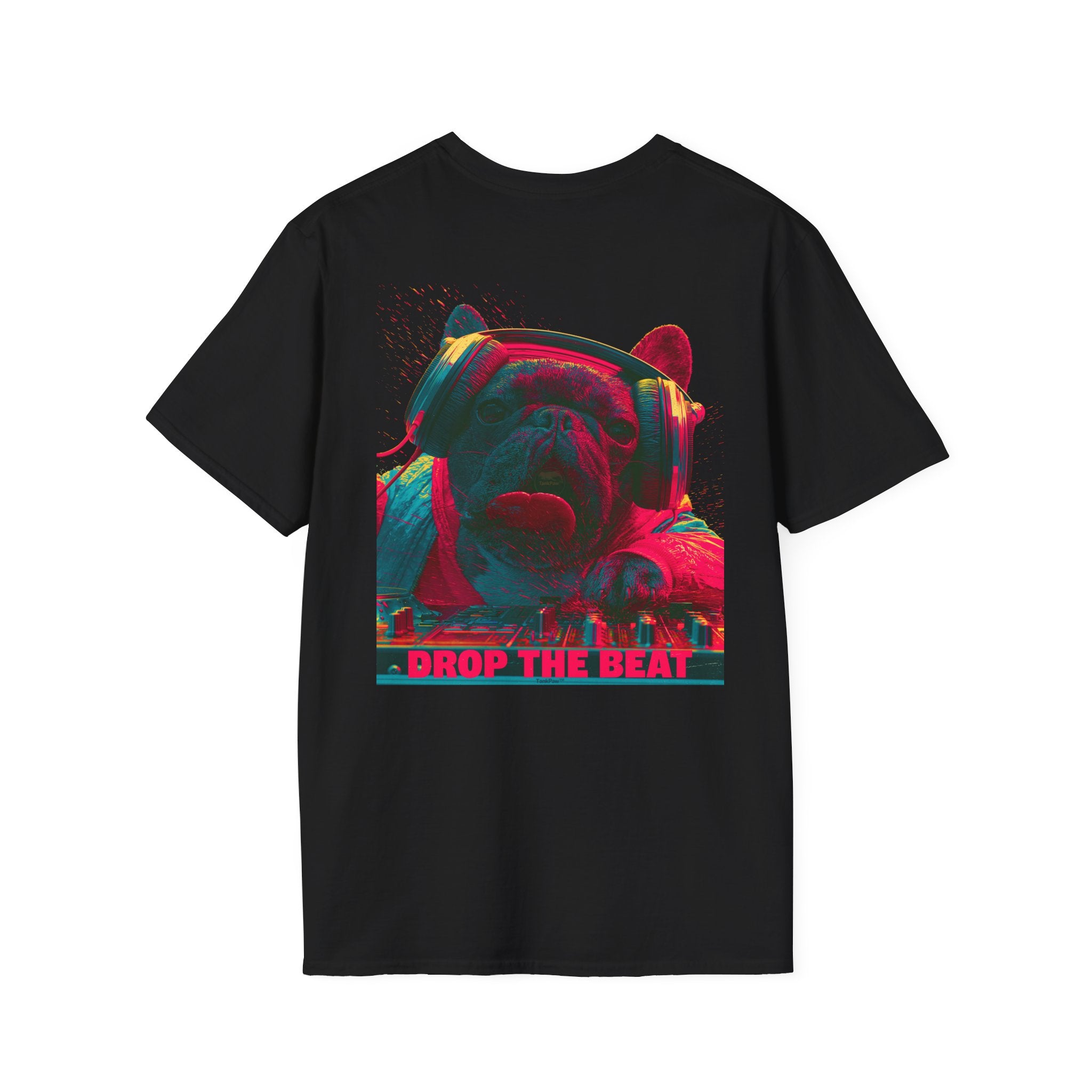 DJ French Bulldog T-Shirt – EDM Music Festival Shirt for Frenchie Lovers