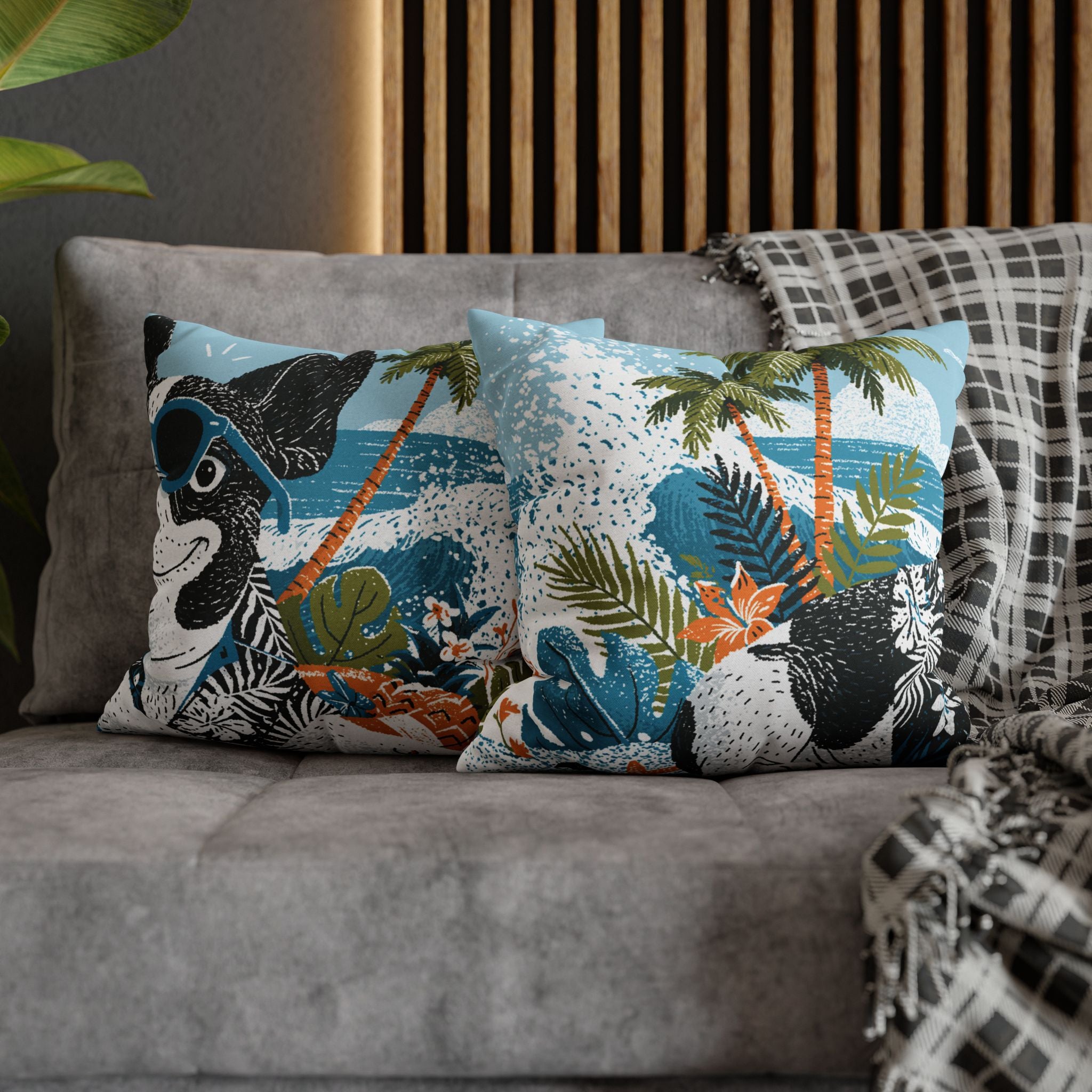 French Bulldog Throw Pillow – Cute Frenchie Decorative Cushion for Dog Lovers