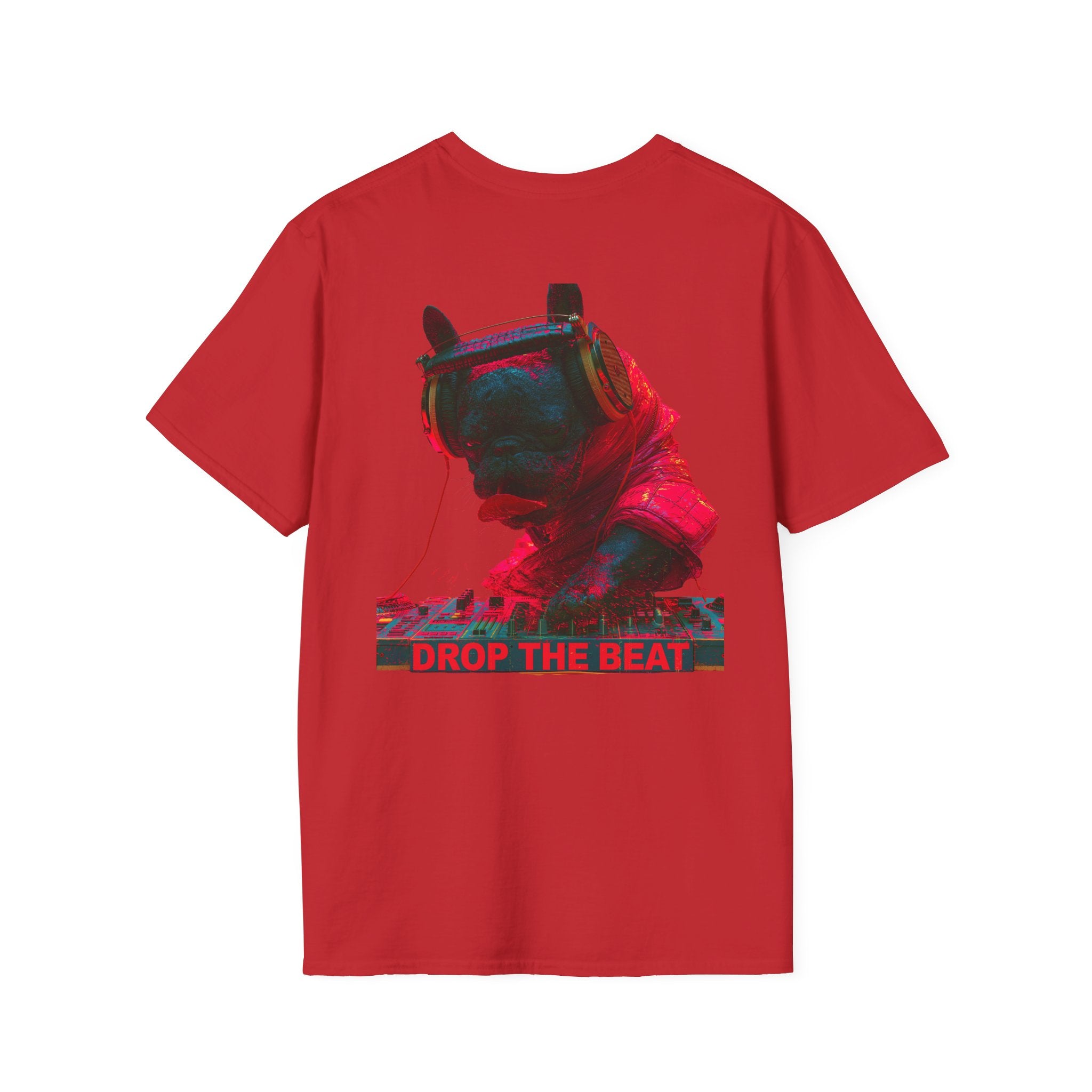 Frenchie Beats T-Shirt – DJ French Bulldog Music Festival Graphic Tee