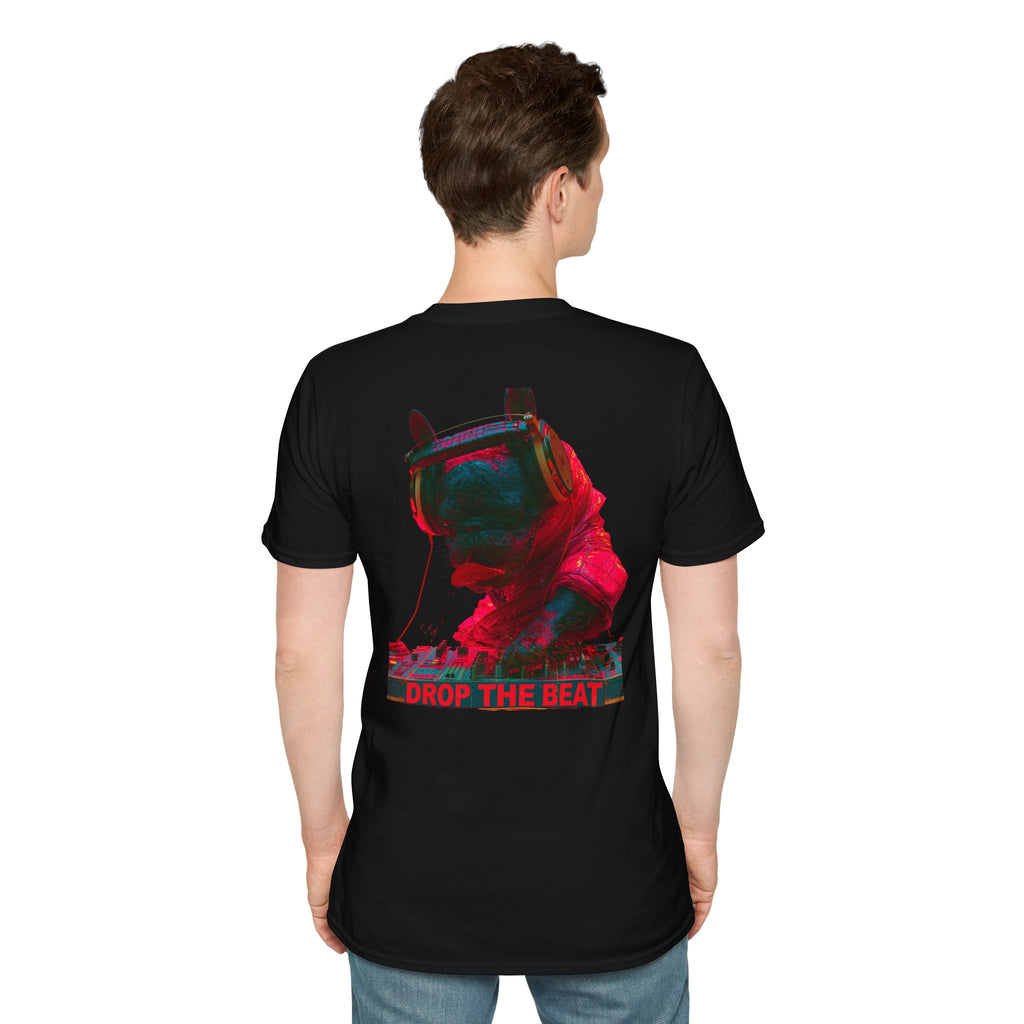 Frenchie Beats T-Shirt – DJ French Bulldog Music Festival Graphic Tee