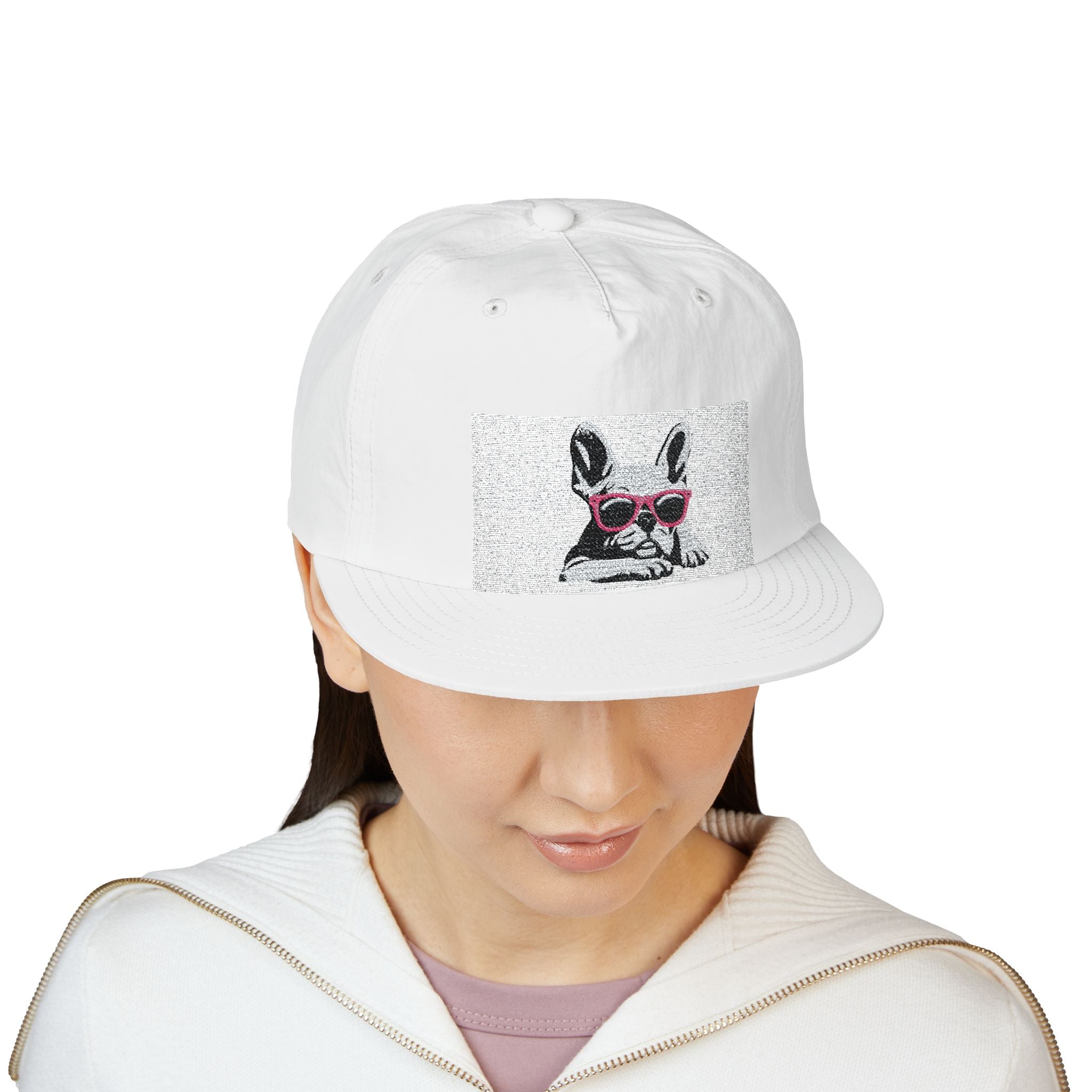 Surf Cap —French Bulldog Mom Hat – Embroidered Baseball Cap for Frenchie Lovers