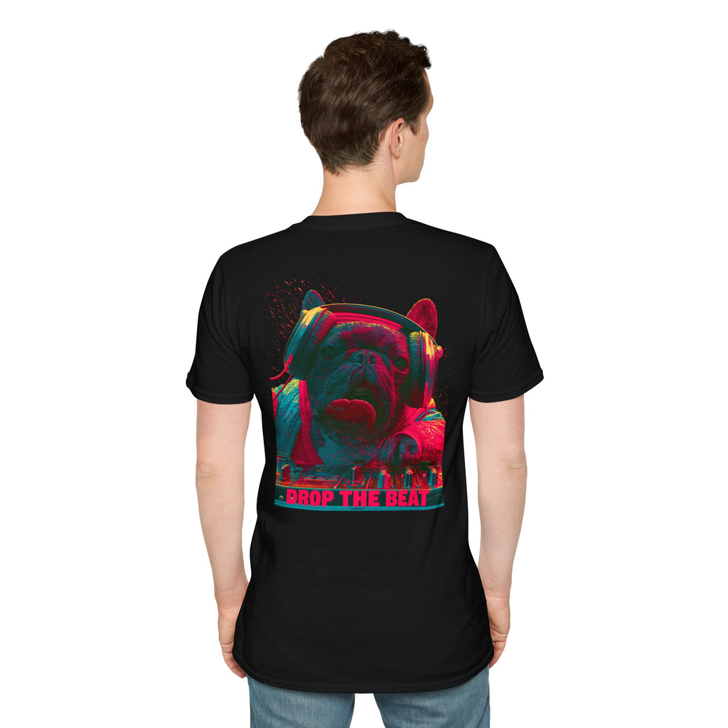 DJ French Bulldog T-Shirt – EDM Music Festival Shirt for Frenchie Lovers