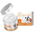 Natural pet wipes for dogs and cats for cleaning paws face and body gentle hypoallergenic formula