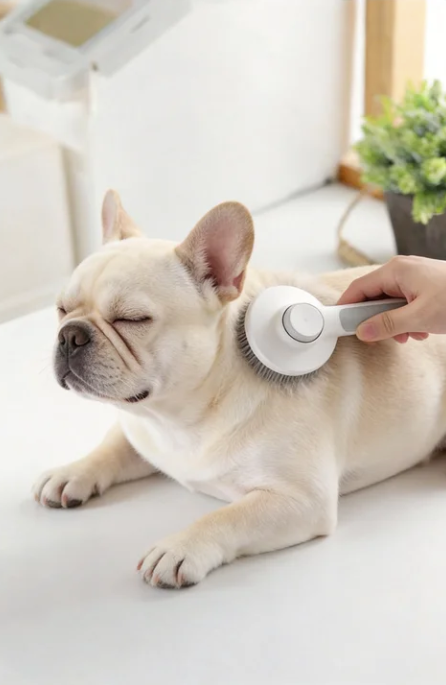 Pet Grooming Brush for Dogs and Cats | Gentle Deshedding Tool