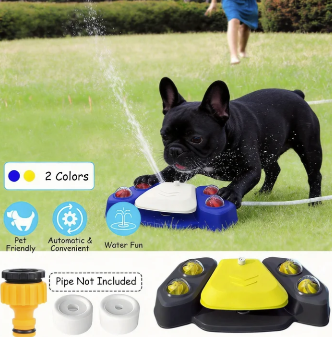 Pet Step-on Water Sprayer – Outdoor Dog Water Fountain – Boosts Pet Vitality
