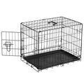Small dog crate, suitable for puppies and small dogs | Foldable indoor pet crate with a removable tray for easy cleaning