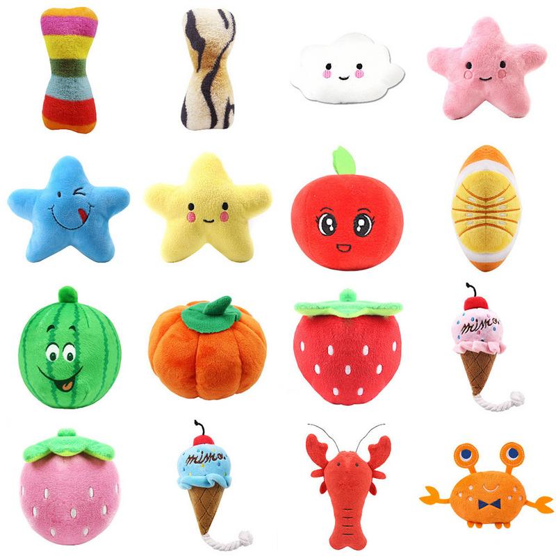 Soft Plush Squeaky Dog Toy