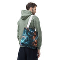 Cool French Bulldog Tote Bag — Neon DJ Dog Graphic Tote