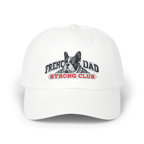 TankPaw Frenchie Dad embroidered baseball cap for French Bulldog lovers