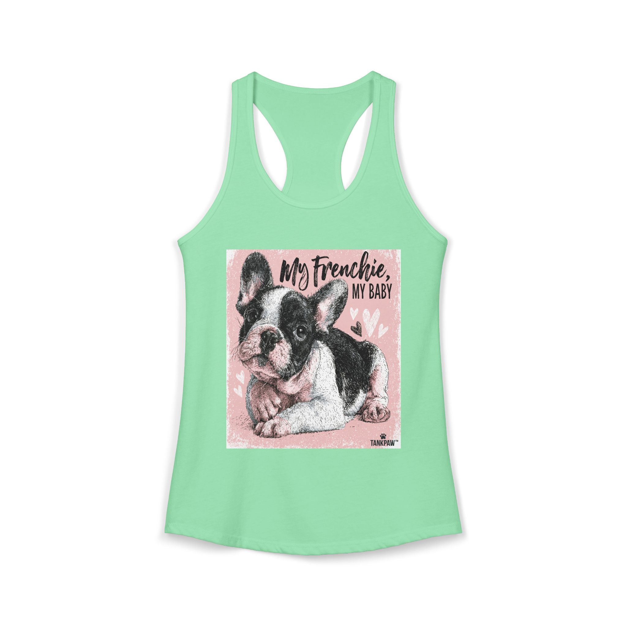 Women's French Bulldog Tank Top for Dog Walks