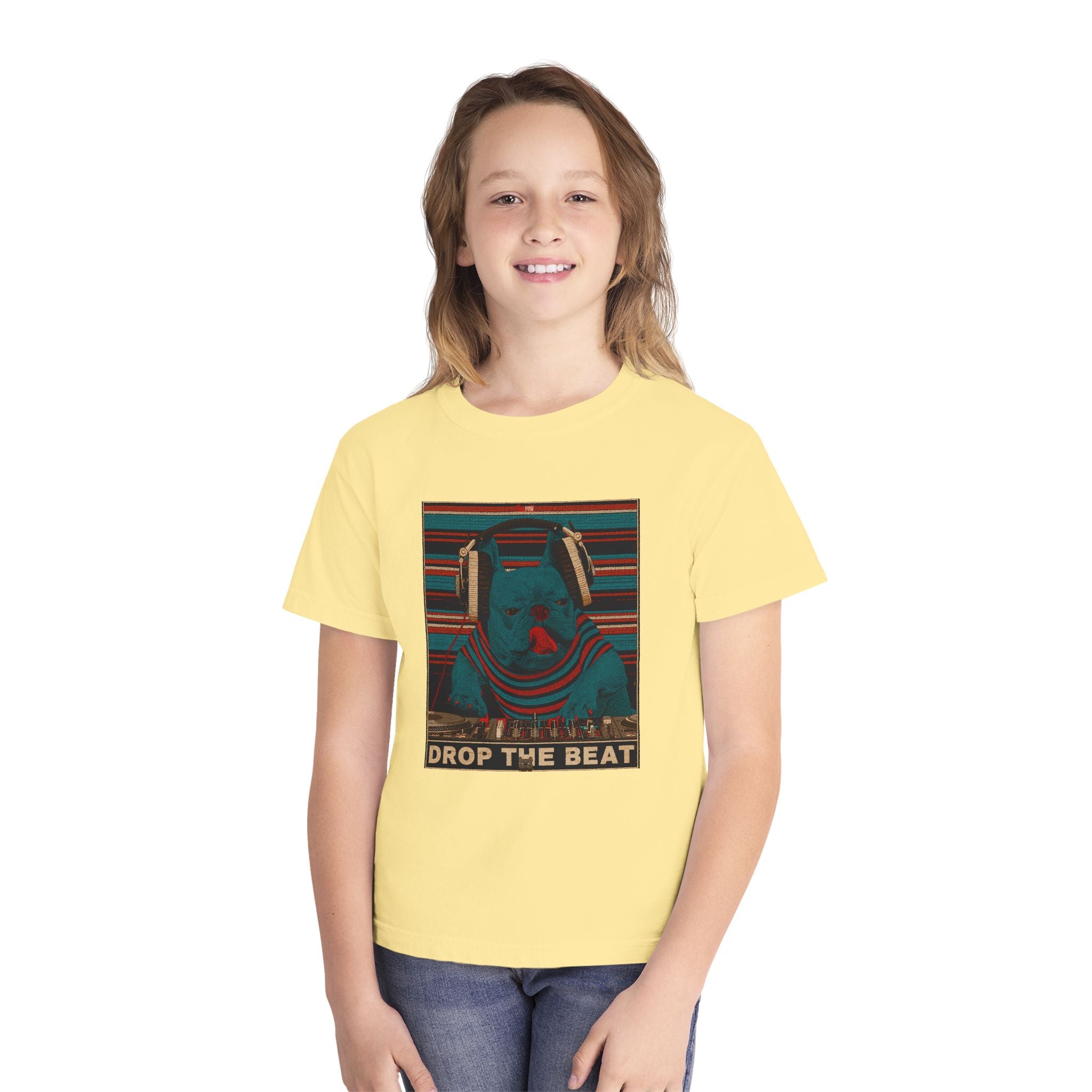 Frenchie Youth T-Shirt – Fun French Bulldog Tee for Boys & Girls