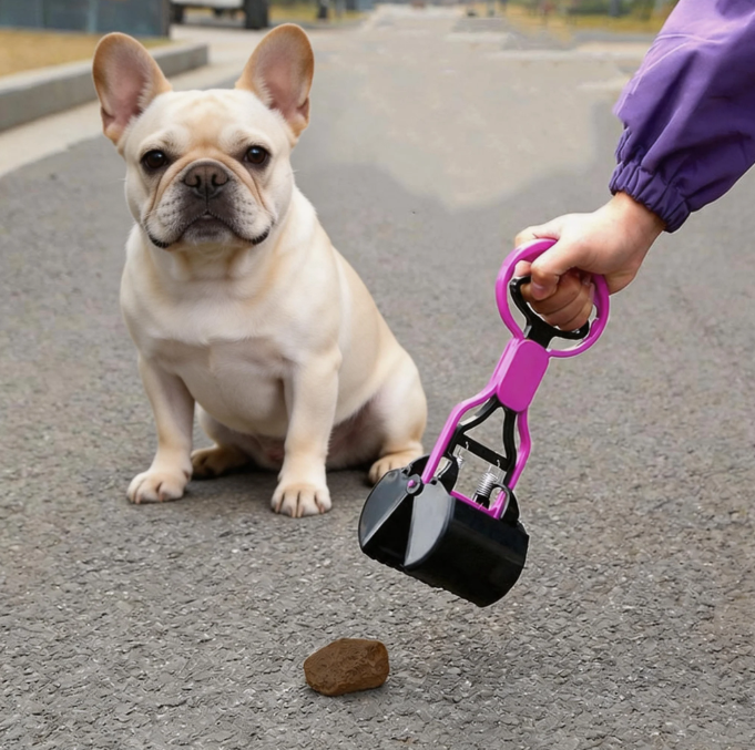Dog Pooper Scooper Tool – Durable Waste Pickup Scoop for Easy Outdoor Dog Cleanup