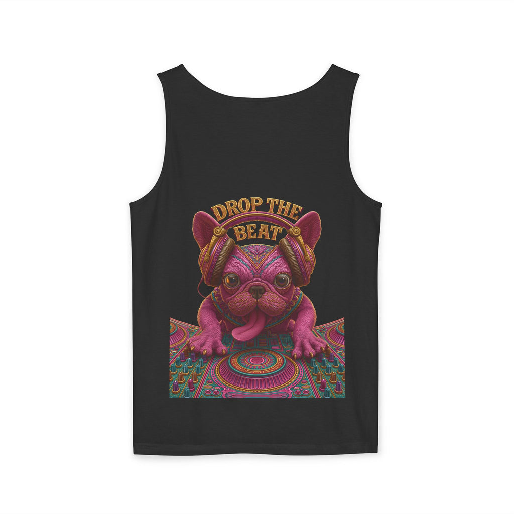 French Bulldog DJ Tank Top – EDM Music Festival Shirt for Dog Lovers | TankPaw™
